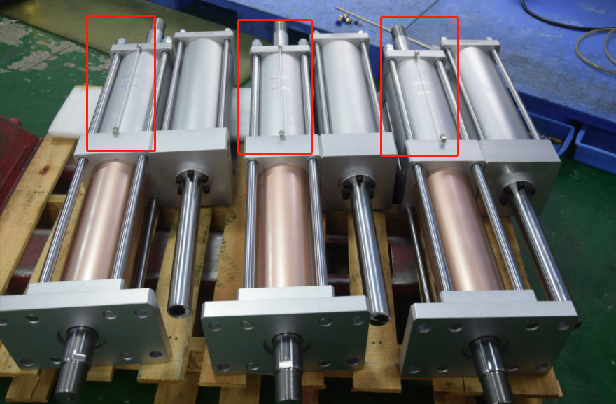 氣液增壓缸氣缸位置